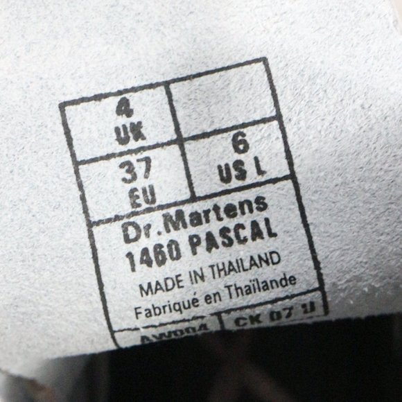 Dr. Martens 1460 Iridescent Croc Leather Boots Sz 6 US RARE - Picture 12 of 14